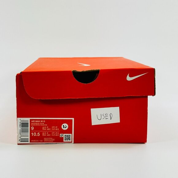 Nike Air Max 90 Golf \'White Royal Pulse\' HV9305-100 size 9 READ